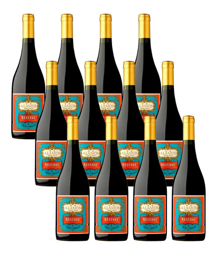 Vino Alamos Pinot Noir Reserve 750ml X12 Unidades