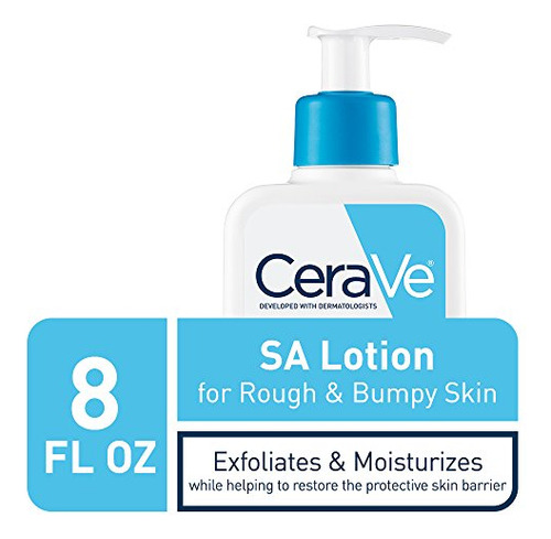 Loción Cerave Sa Para Piel Áspera Y Con Baches 240 Ml Con Vi