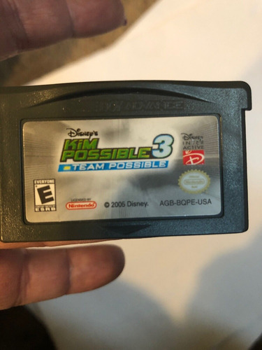 Gameboy Advance, Juego Kim Possible 3 Team