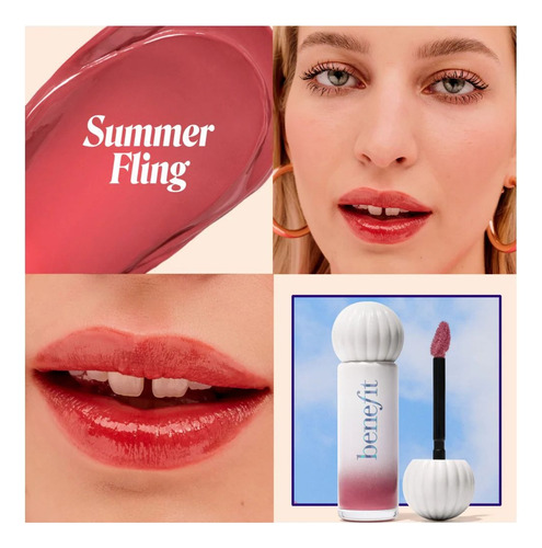 Lip Tint E Blush 2 Em 1 .-21- Summer Fling Mau 6ml - Benefit