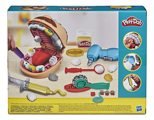 Juego/ Masa De Play-doh Dentista Bromista Hasbro Original 