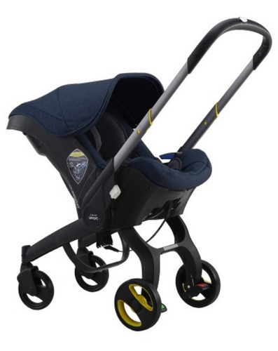 Cochecito de paseo Love Smart 1010 azul con chasis color gris oscuro