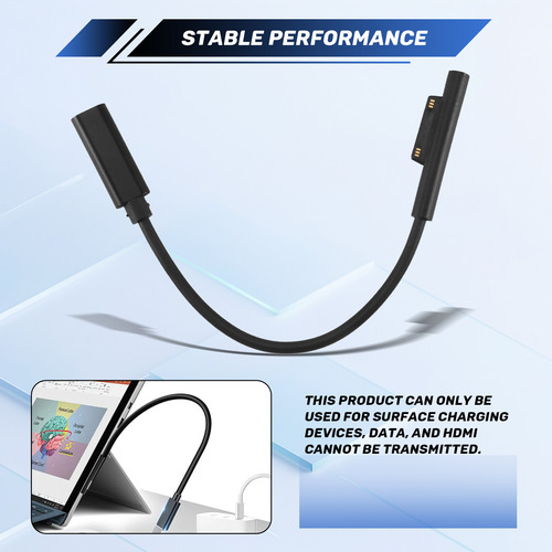 Cable De Carga Para Surface Connect To Usb-c Compatible Con