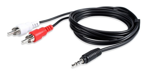 Cable Miniplug 3.5mm A  2 Rca A/v De 1.8mts -  Castelar