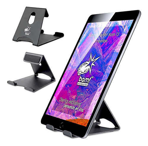 Soporte Tablet Universal De Escritorio Bam T3 4-14 Premium!!