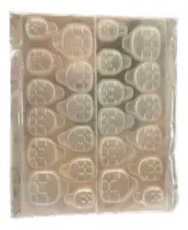 Comprar 10 Stickers Uñas Adhesivas Press On Bifaz Uñas Postizas Tips