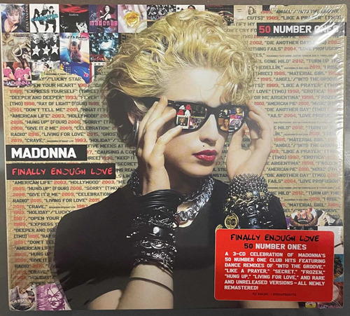 Madonna - Finally Enough Love (50 Number Ones) - Cd Album Uk