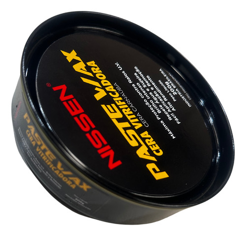 Cera Carnaúba Automotiva Carros Máx Proteção Paste Wax 200g