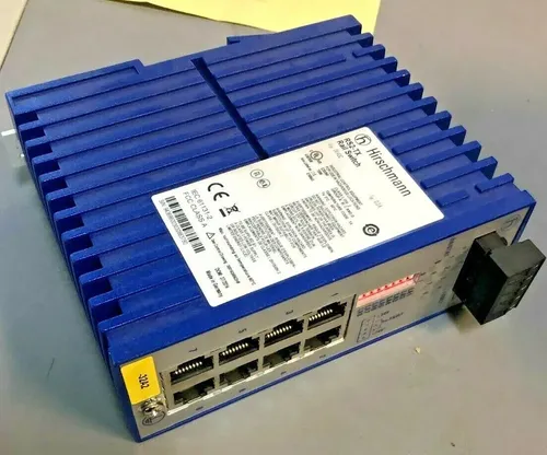 HIRSCHMANN RS2-TX RAIL SWITCH – GEBRAUCHT, FUNKTIONSTÜCHTIG, FÜR INDUSTRIENETZE