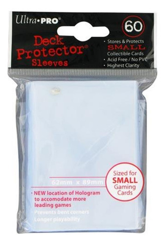 Protectores Mini Small Transparente  60 - Ultra  Pro