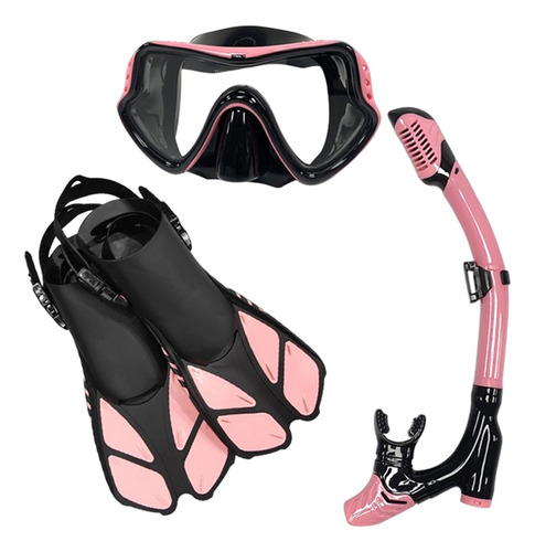 Snorkel Set Snorkeling Gear Máscara De Buceo Hombres