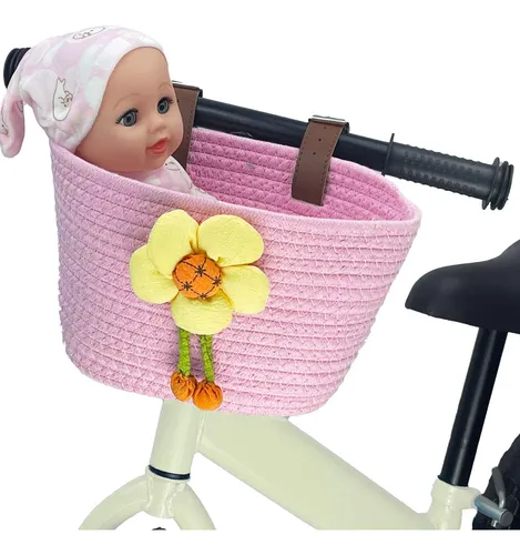 Samore Cesta Delantera Para Manillar De Bicicleta Para Niñ.