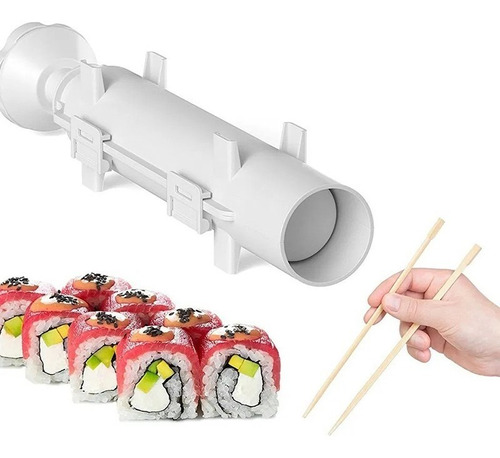 Sushi Roller Kit Sushi Bazooka Ferramenta Molde Para Sushi C
