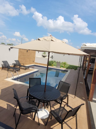 Imagem 6 de 10 de Kit Piscina Jogo Mesa 4 Cadeiras Aluminio + Espreguiçadeiras