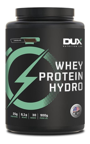 Dux Nutrition - Whey Protein Hydro - Pote 900g - Sabor Chocolate