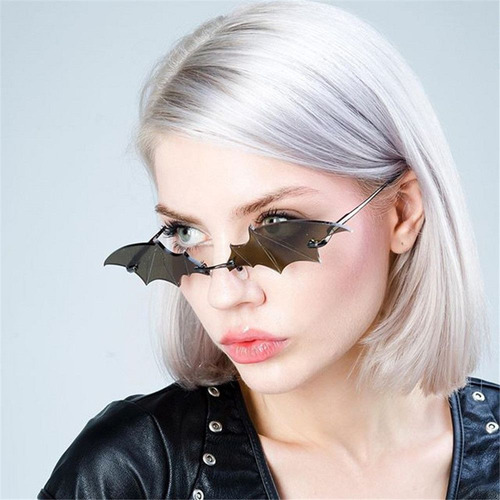 Gafas Sol Para Mujer Con Forma Murciélago, Gafas So