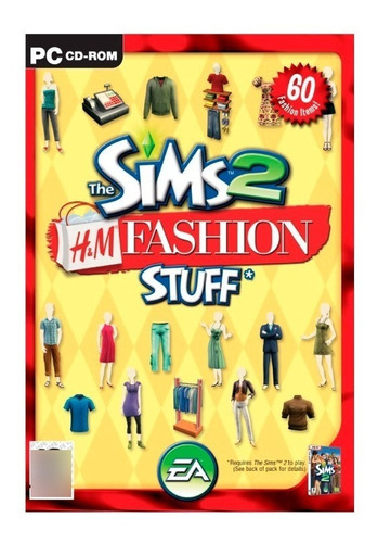 Los Sims 2 H&m Moda Accesorios Juego Pc Original Fisico Cd