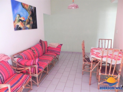 Imagem 4 de 18 de Apartamento 02 Quartos (01 Suíte) Disponível Para Temporada Na Praia Do Morro - Ap00830 - 68743787