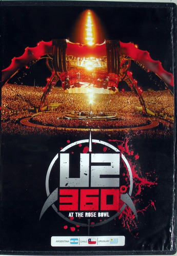 Dvd - U2 - 360 At The Rose Bowl - Booklet Caja Fina