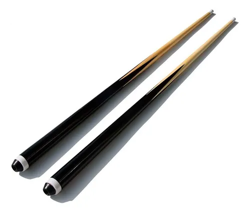 2 Tacos De Pool Madera 4 Puntas Puntera  1,40 Cms