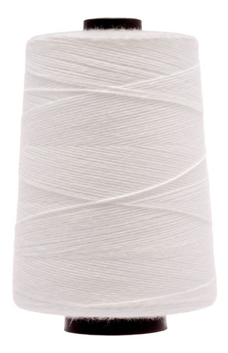 Linha Fio Para Máquina De Costurar Sacaria - 40 Cones Cor Branco