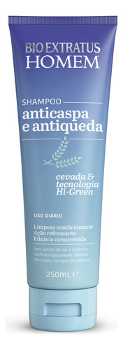 Shampoo Anti Caspa, Condicionamento E Barbear 250 Ml