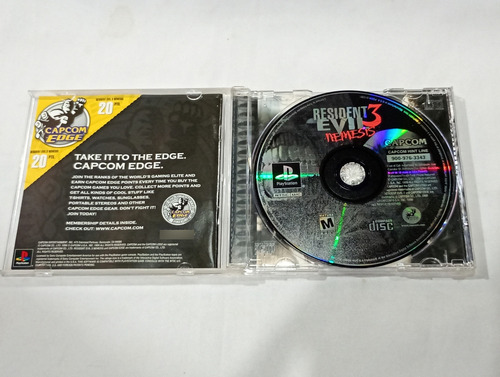Resident Evil 3 Némesis Ps1 / Plastation One (Usado)