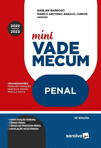 Mini Vade Mecum Penal 13ª Edição (2022) Saraiva