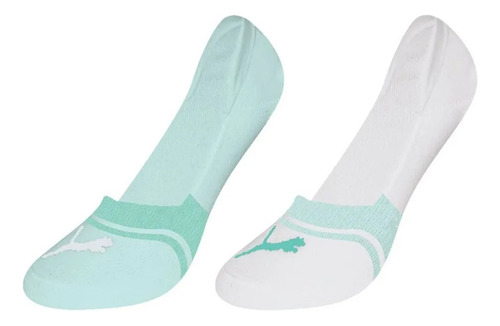 Kit 2 Pares De Meia Puma Sapatilha- 34 Ao 38