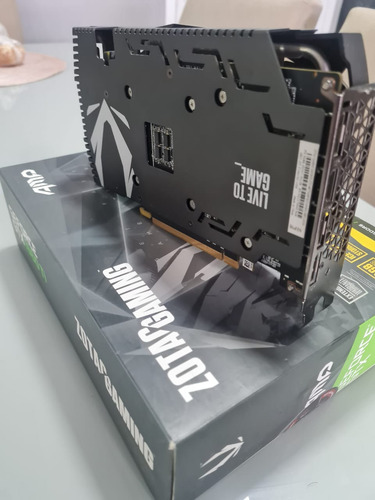Placa De Vídeo Zotac Gtx 1660ti 6gb Gdr6 Zt-t16610d-10m (Usado)