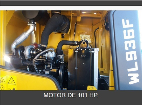 Pala Cargadora Frontal Lgce Modelo Wl936f, Tacho De 1.2m3