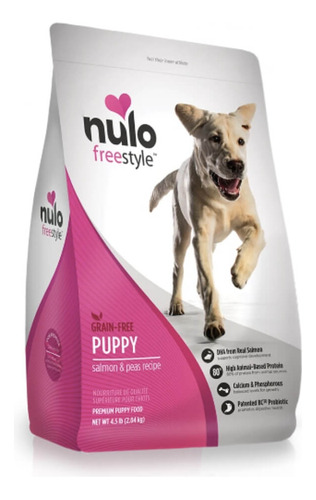 Nulo Comida Perro Nulo Grain Free Puppy Salmon 4.5lb - 2.04 