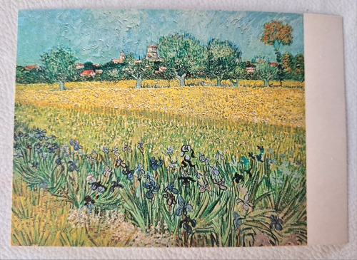 Postal Cuadro Van Gogh Museo Ámsterdam (Usado)