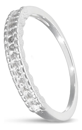 Anillo De Plata Micropave Dalila