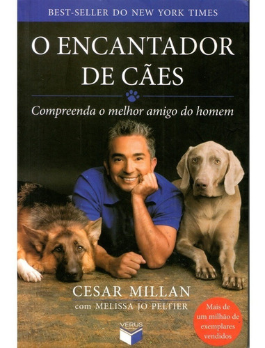 Livro O Encantador De Cães - Cesar Millan