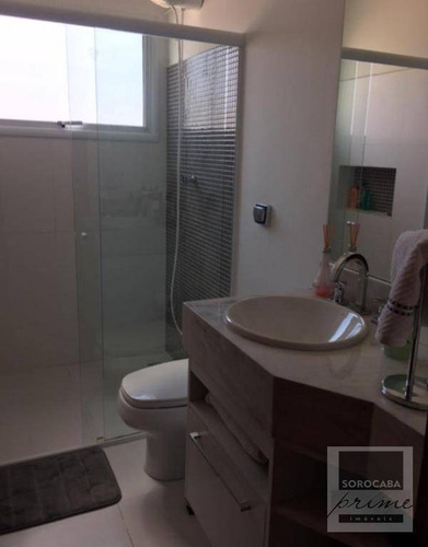 Imagem 25 de 30 de Casa Com 3 Dormitórios À Venda, 174 M² Por R$ 890.000 - Condomínio Belvedere I - Votorantim/sp, Próximo Ao Shopping Iguatemi. - Ca0057