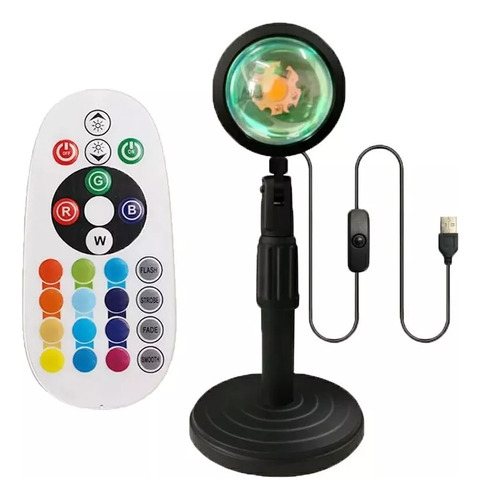 Luz Nocturna, Proyector Led, Proyector Led, 16 Colores, Cont