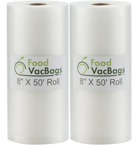 Oferta Foodvacbags - Dos Rollos De Bolsas Selladas Al Vacio