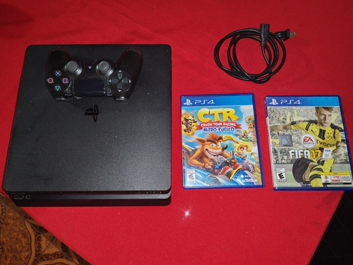 Play Station 4 Slim2 Juegos1 Control500gb