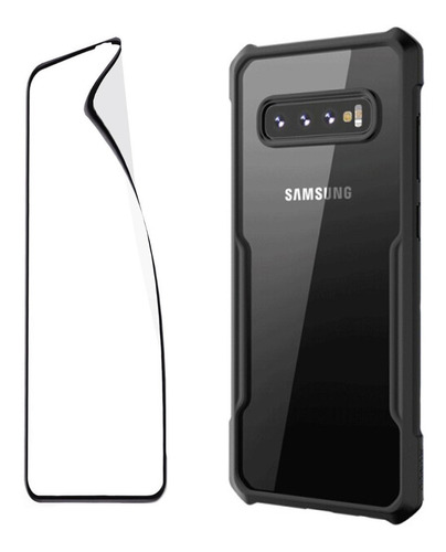 Carcasa Para Samsung S10 Plus Militar Grade +lamina Hidrogel