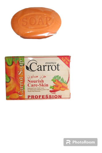 Jabon Limiador De Zanahoria Carrot