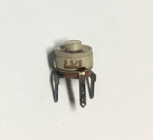 Condensador Aju Trimmer Capacitor 2-5/6pf Varicap 1 Variable