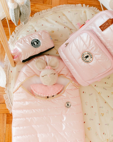 Imagen 3 de 9 de Porta Enfant Claromeco Rosa Bebe