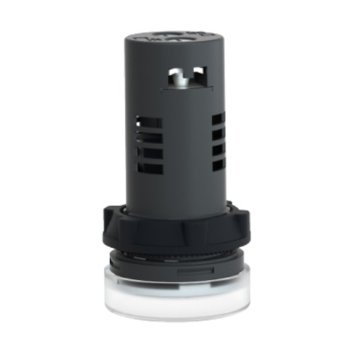 Sinaleiro Led Monobloco Plástico Branco 24v Ip40 Xa2 22mm