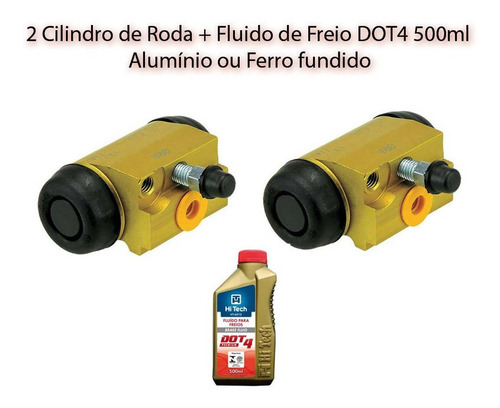 Cilindro Roda Traseira O Par Palio Elx Rst Com Abs 1.3 16v