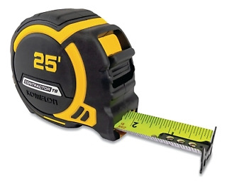 Komelon Usa Contractor Ts Wide-blade Tape Measure, 1-1/4 Ddd