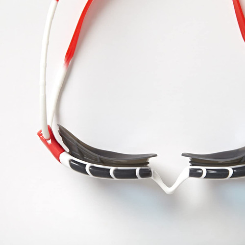 Zoggs Gafas De Natación Unisex Predator, Blanco/rojo/tinta,
