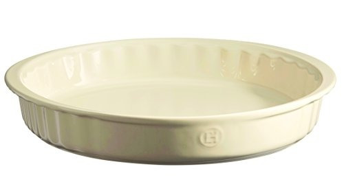 Emile Henry France Bakeware Plato De Tarta De 11  , Arcilla