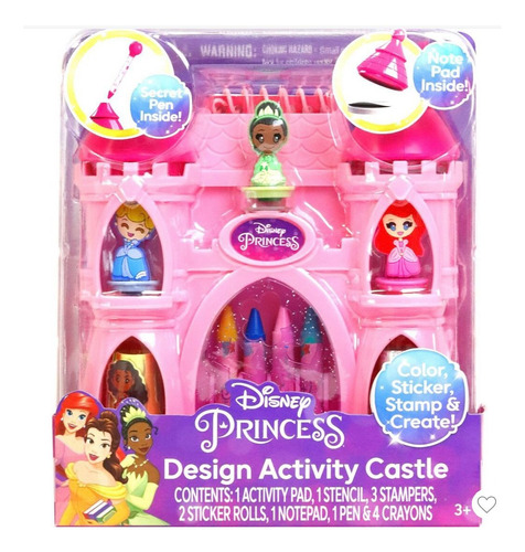 Disney Princess Castle Design Studio Juego Para Colorear