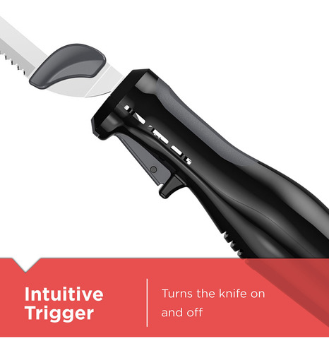 Cuchillo De Trinchar Eléctrico Black+decker Black De Acero I